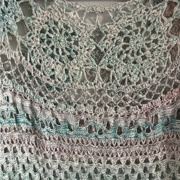 Free People crochet sweater. - Picture 8 of 12